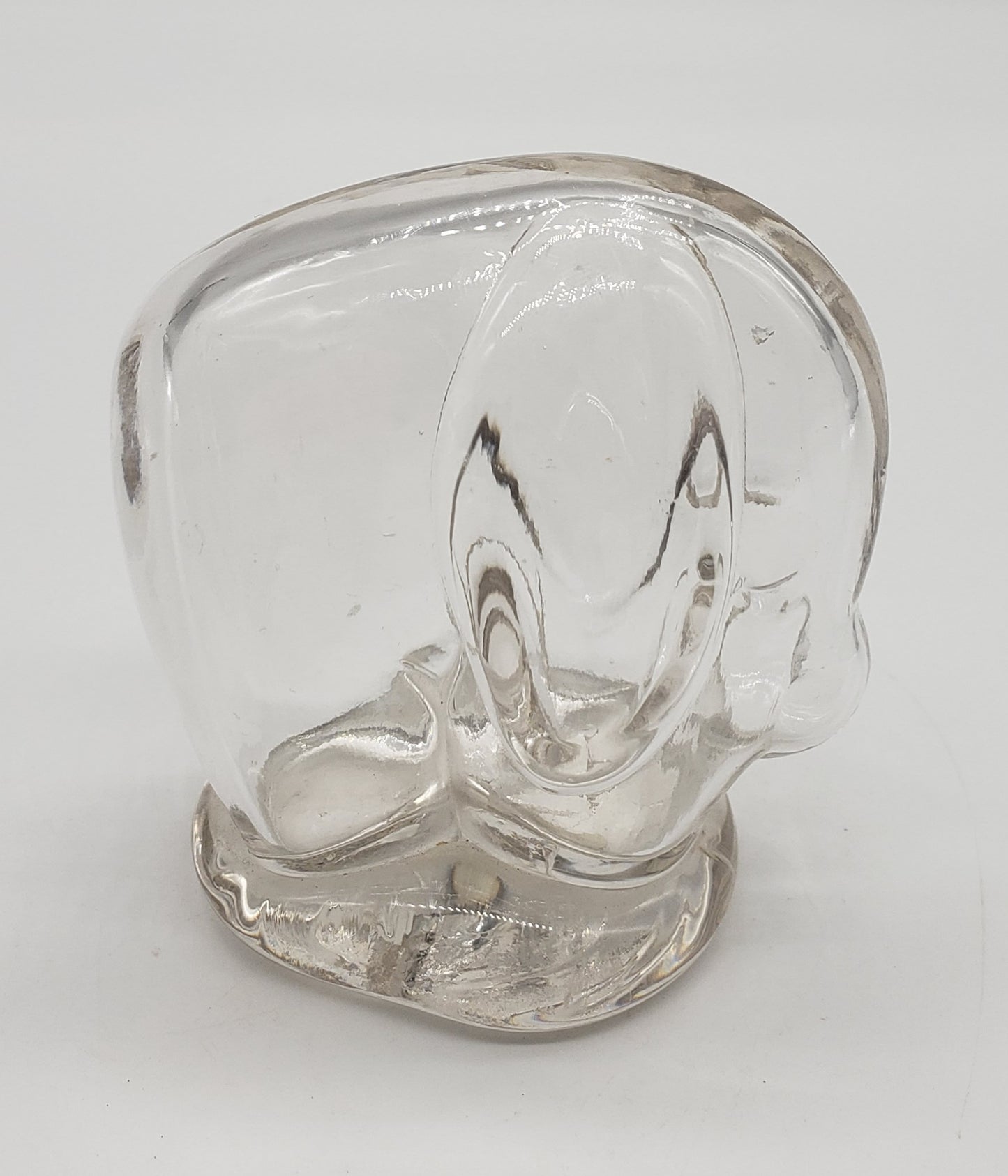 Lefton Vintage Glass Elephant figurine