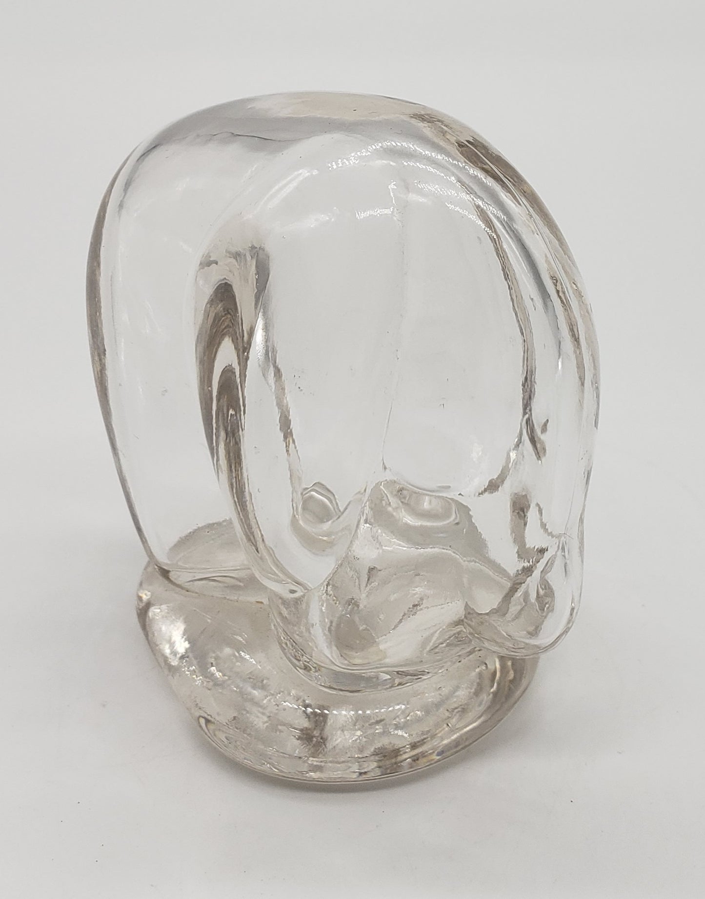 Lefton Vintage Glass Elephant figurine