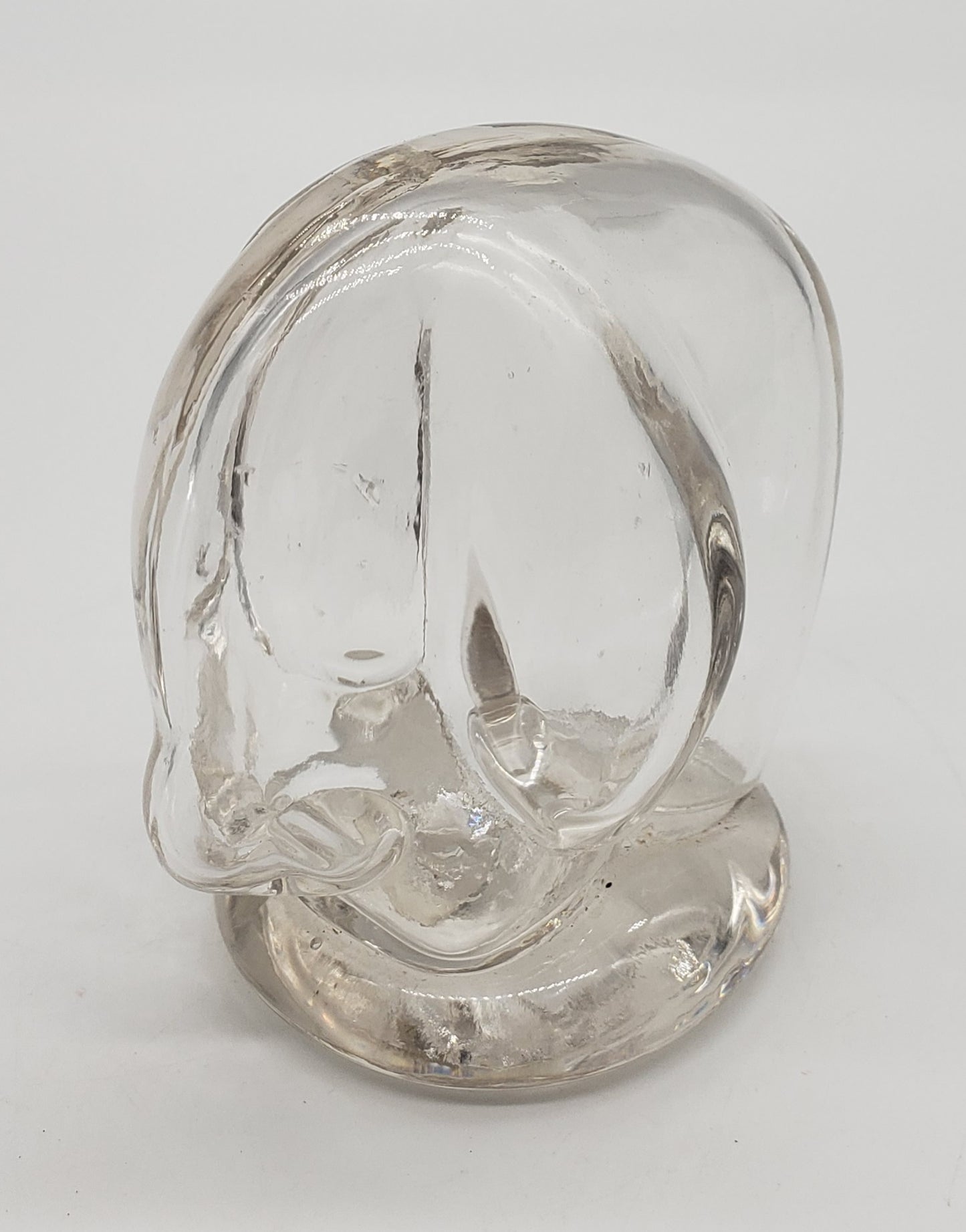 Lefton Vintage Glass Elephant figurine