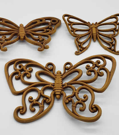 Homco Butterflies Wall Decor