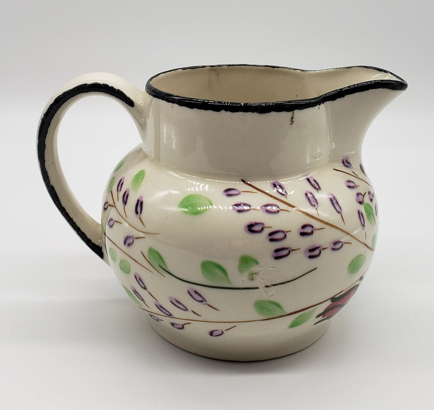 Blue Ridge Southern Potteries Annette's Wild Rose Pitcher