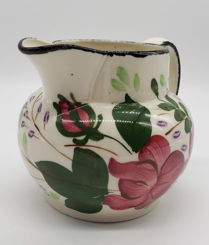 Blue Ridge Southern Potteries Annette's Wild Rose Pitcher