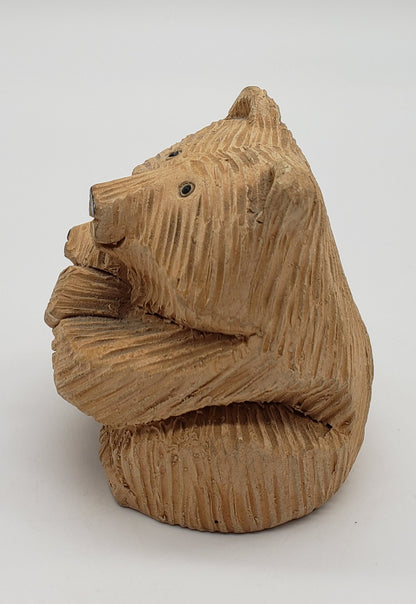 Artesania Rinconada Mama Bear and cub Uruguay Retired AR Figurine