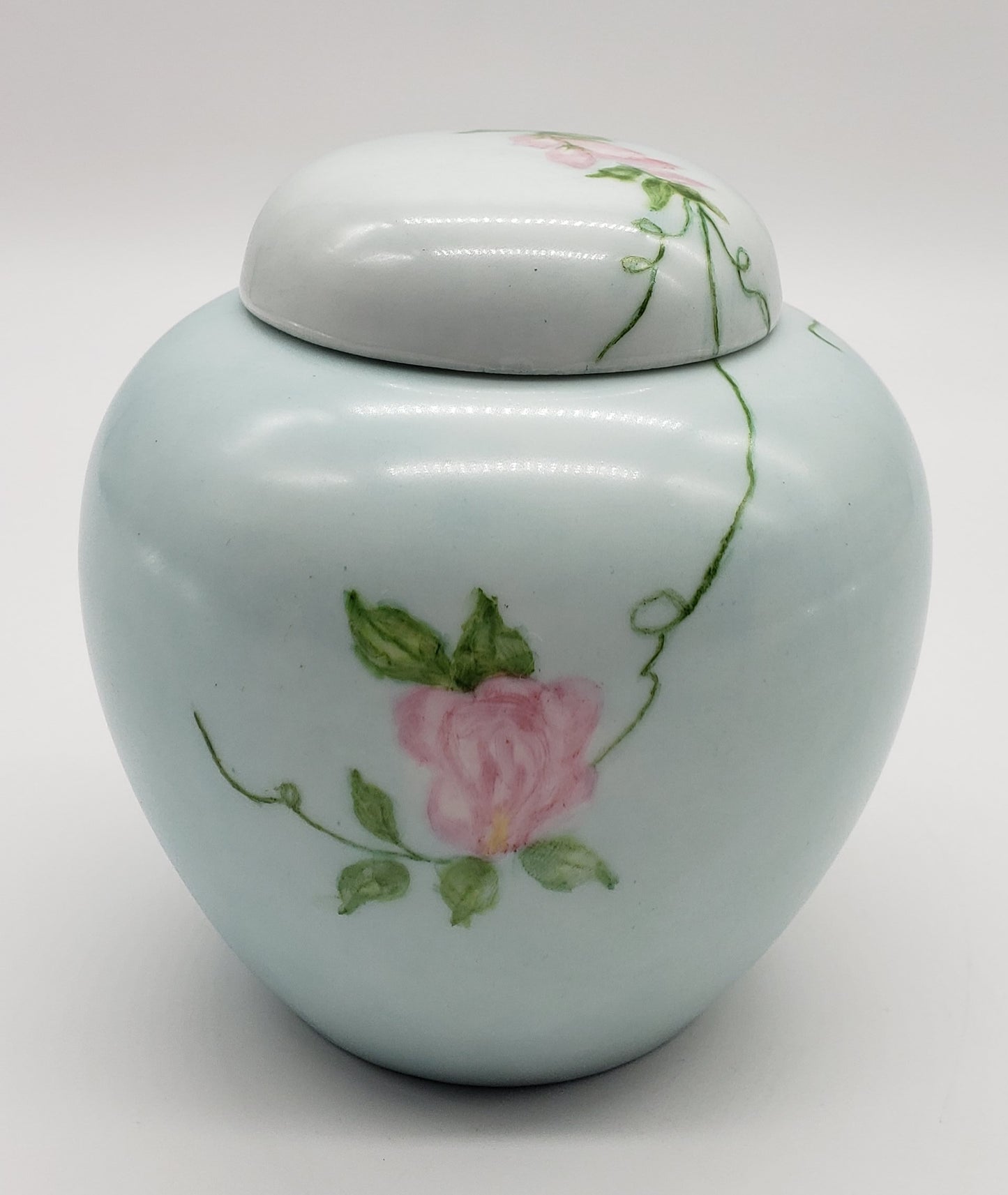 Gerold-Porzellan Bavaria West-Germany Hand Painted Ginger Jar