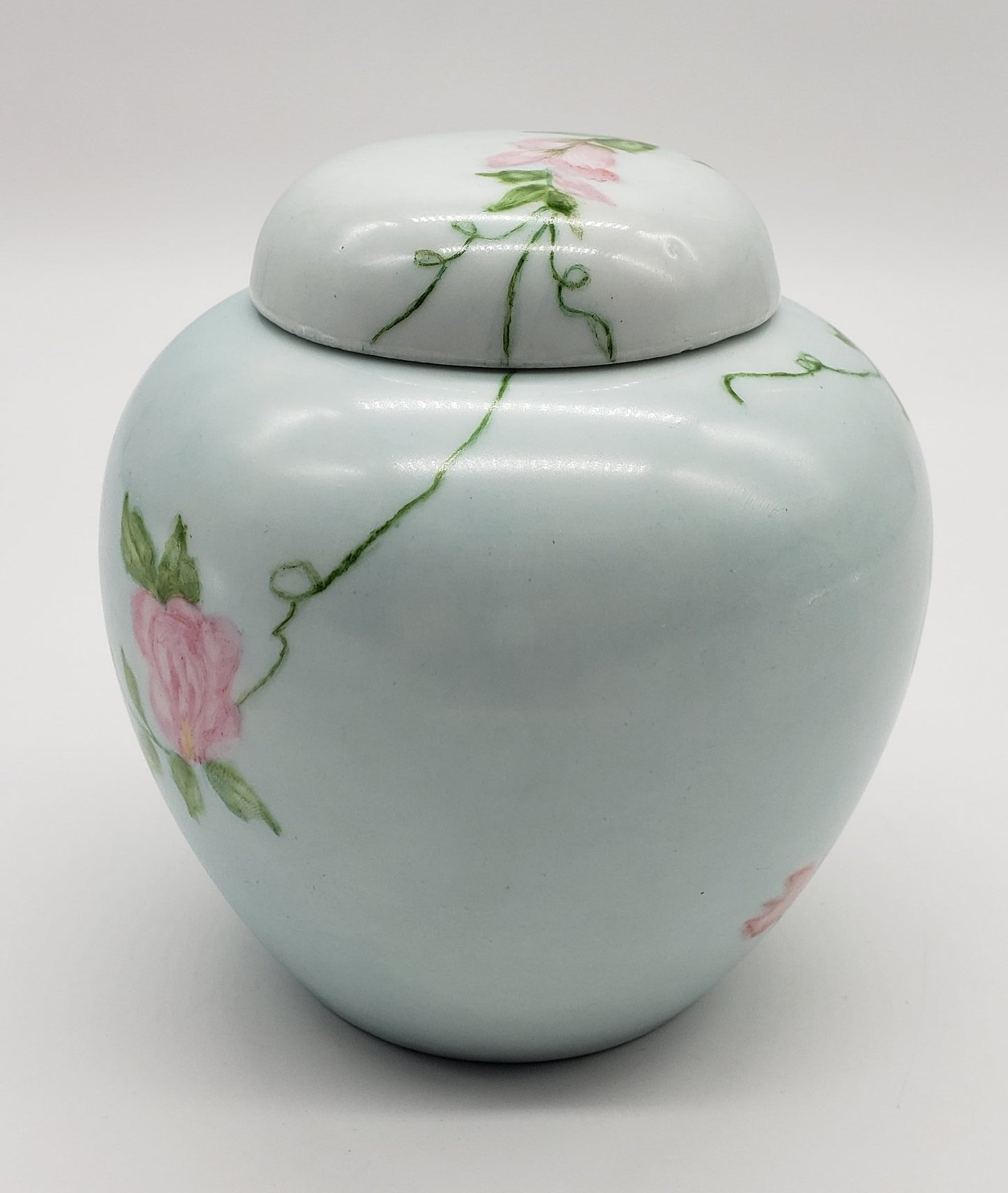 Gerold-Porzellan Bavaria West-Germany Hand Painted Ginger Jar