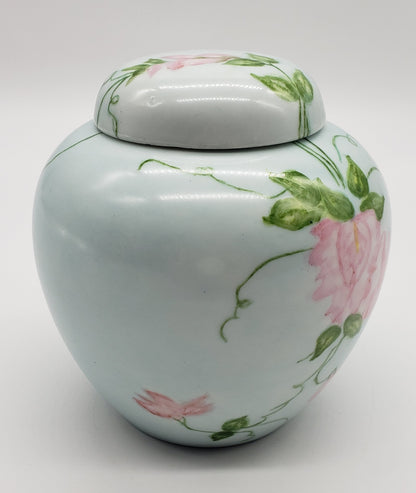 Gerold-Porzellan Bavaria West-Germany Hand Painted Ginger Jar