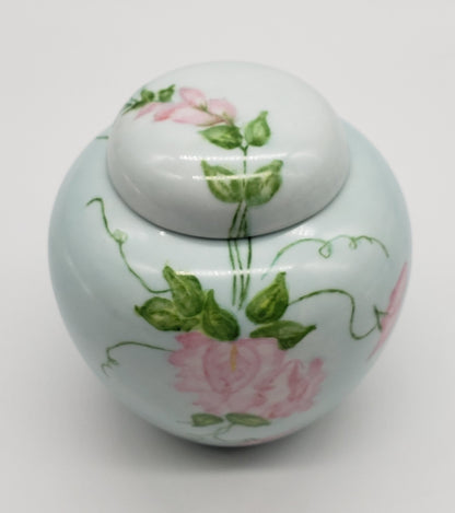 Gerold-Porzellan Bavaria West-Germany Hand Painted Ginger Jar