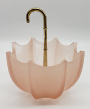 Load image into Gallery viewer, Fenton Pink Frosted Glass Umbrella
