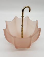 Load image into Gallery viewer, Fenton Pink Frosted Glass Umbrella

