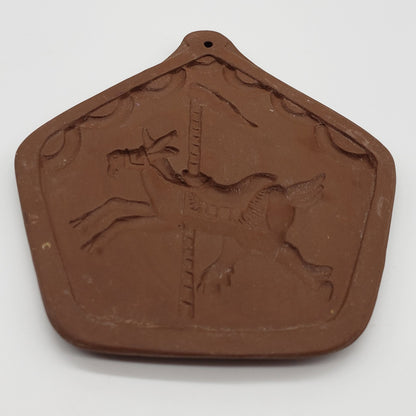 Ceramic Carousel Cookie Mold