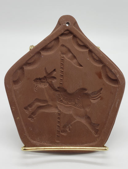 Ceramic Carousel Cookie Mold