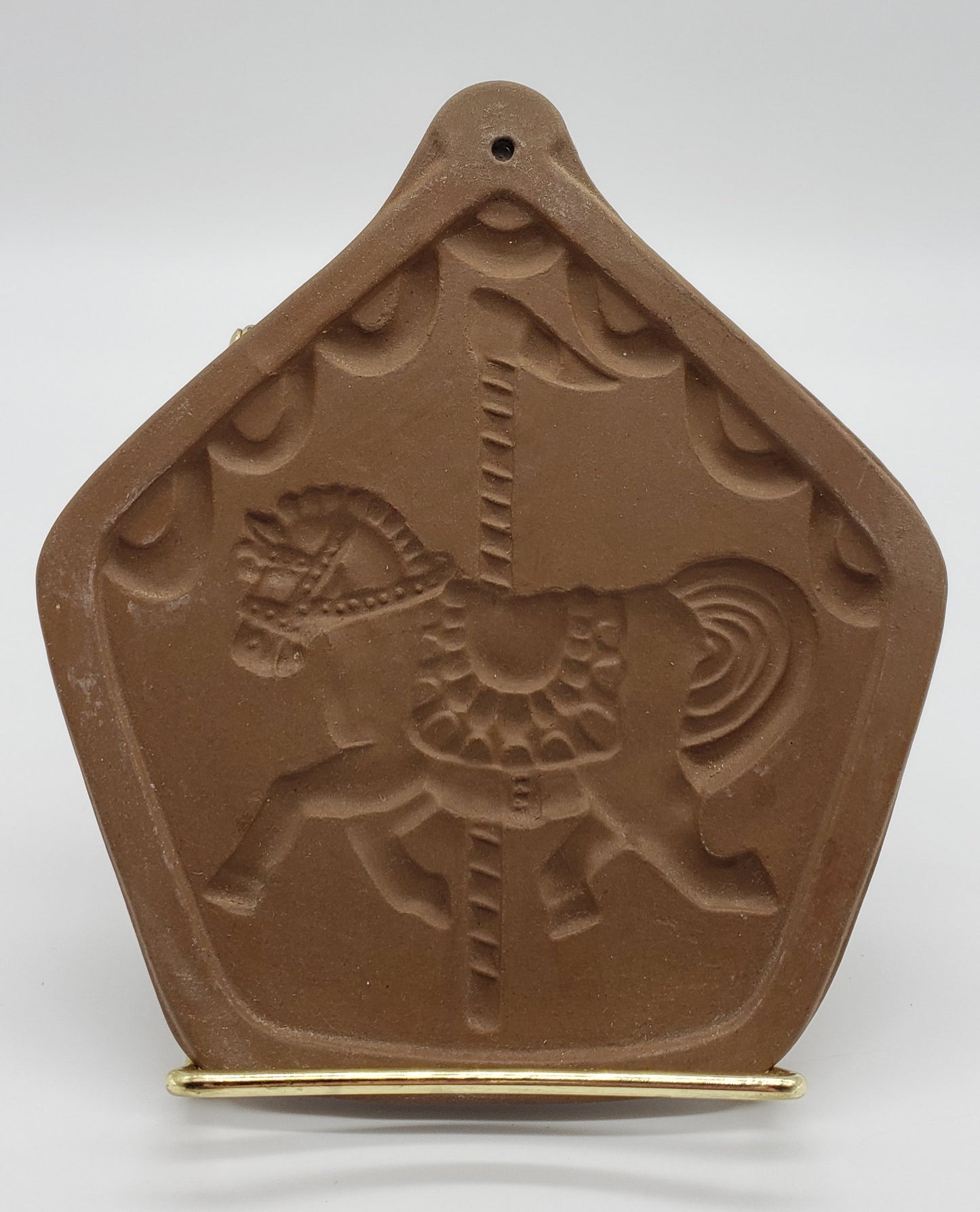 Ceramic Carousel Cookie Mold