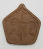 Ceramic Carousel Cookie Mold