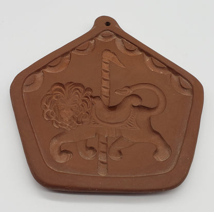 Ceramic Carousel Cookie Mold