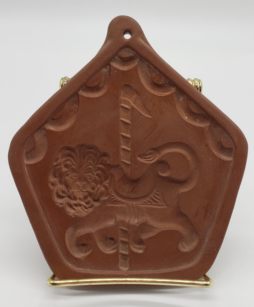 Ceramic Carousel Cookie Mold