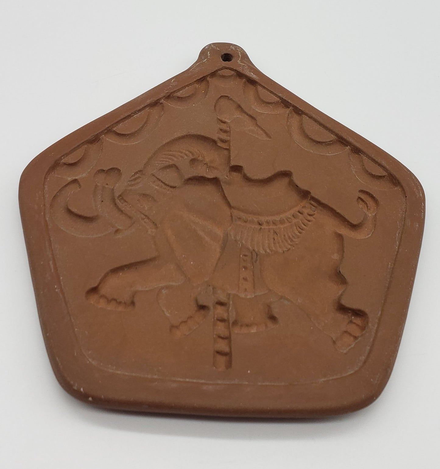 Ceramic Carousel Cookie Mold