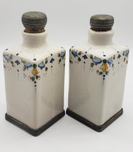 Load image into Gallery viewer, Apothecary Bottles with Cork and Rein Zinn Pewter base
