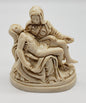 A. Santini Carved Resin La Pieta Statue