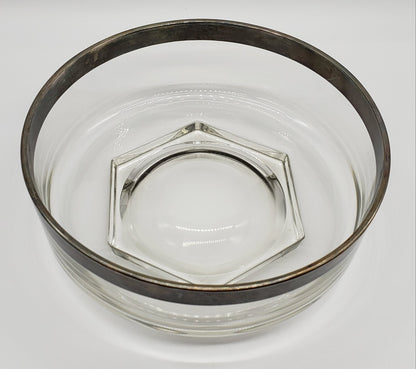 Dorothy Thorpe Mid Century Hexagon Base Salad Bowl