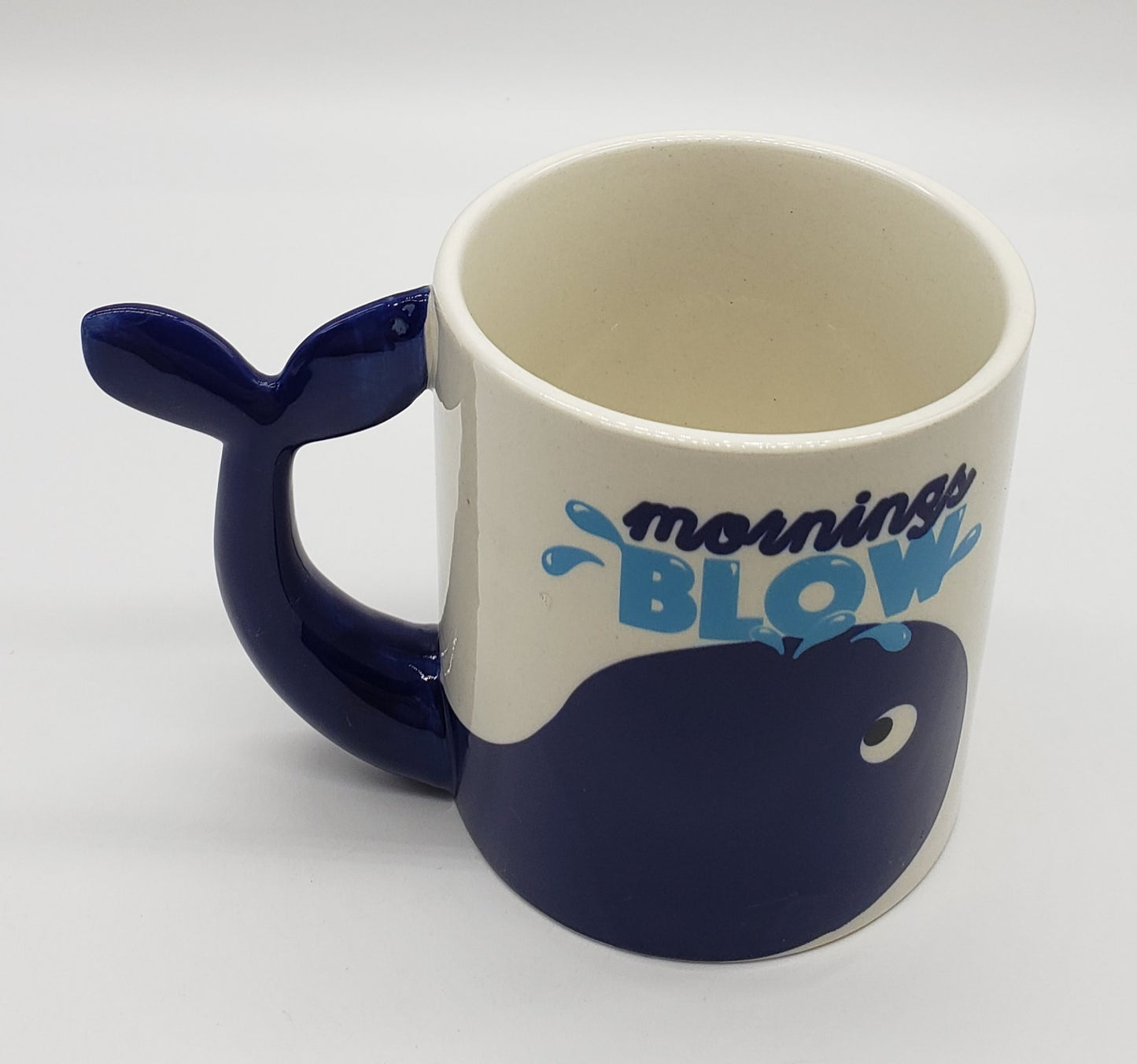 Mornings Blow Whale Mug 20 Oz