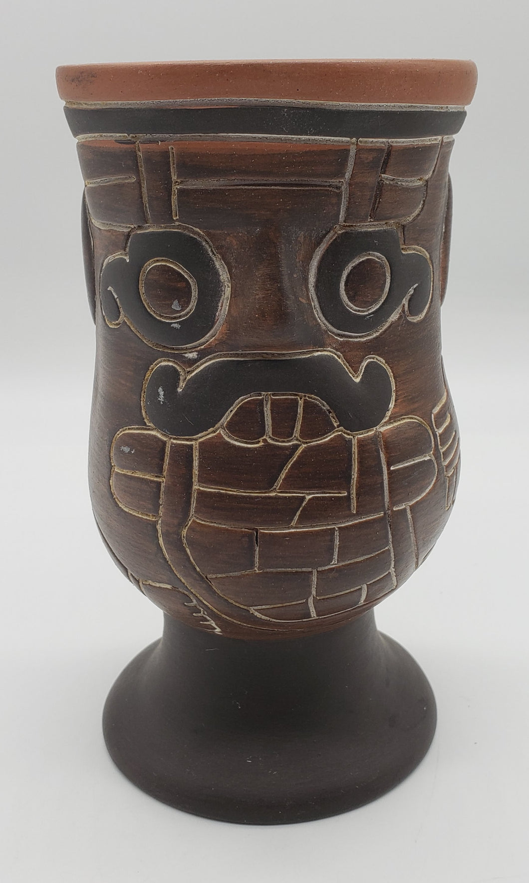 Copa Tlaloc MEXICAN POTTERY Vase