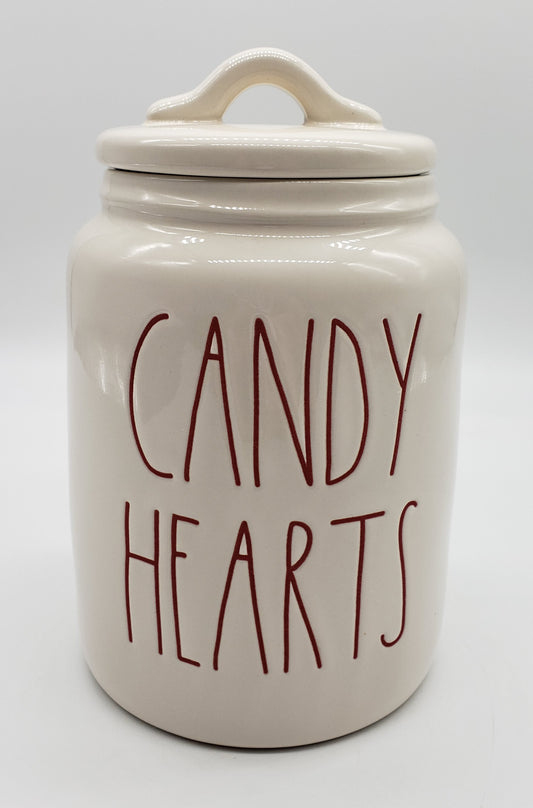 RAE DUNN "CANDY HEARTS" CANISTER