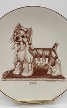 Load image into Gallery viewer, Yorkshire Terrier Yorkie Dog Collector Laurelwood Plate 1993
