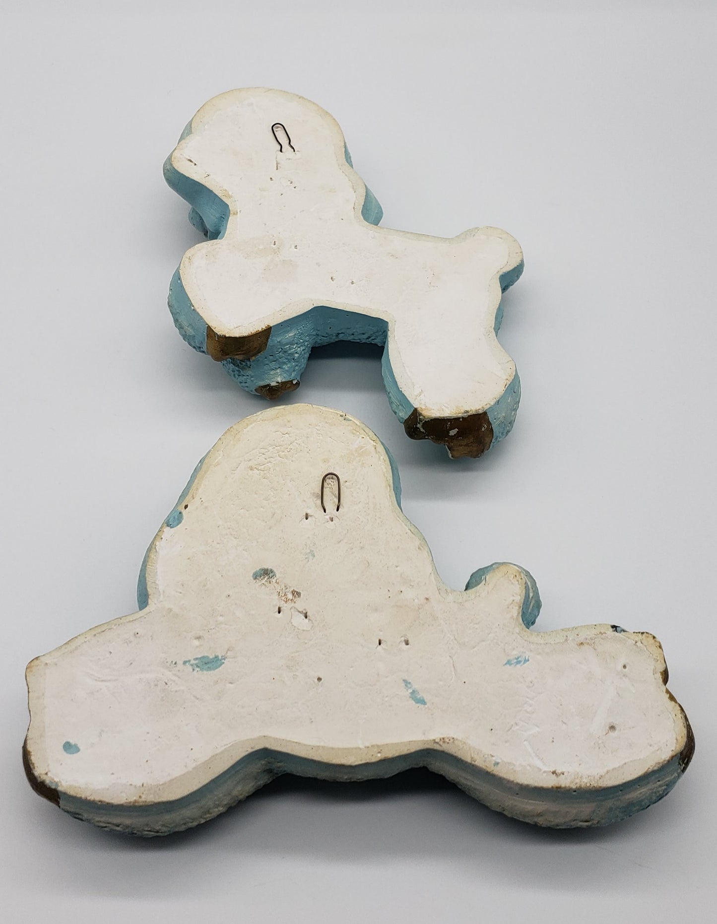 Lamb Chalkware Wall Plaques