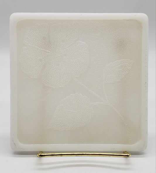 McKee Glassbake White Milk Glass Trivet