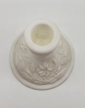 Load image into Gallery viewer, Imperial Glass ROSE Milk Satin Doeskin Single Light Candlesticks Candleholder.
