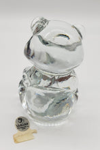 Load image into Gallery viewer, FENTON Art Glass FEBRUARY Amethyst Birthstone BEAR Figurine
