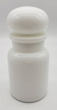 Load image into Gallery viewer, White Milk Glass Apothecary Bottle with Lid
