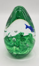 Load image into Gallery viewer, Pear/Teardrop Glass paperweight
