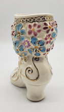 Load image into Gallery viewer, SHOE PLANTER | Mid-Century Ceramic PLANTER | Victorian Shoe Vase
