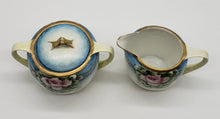 Load image into Gallery viewer, Old English Pink Roses Creamer &amp; Sugar Set •  R S Germany
