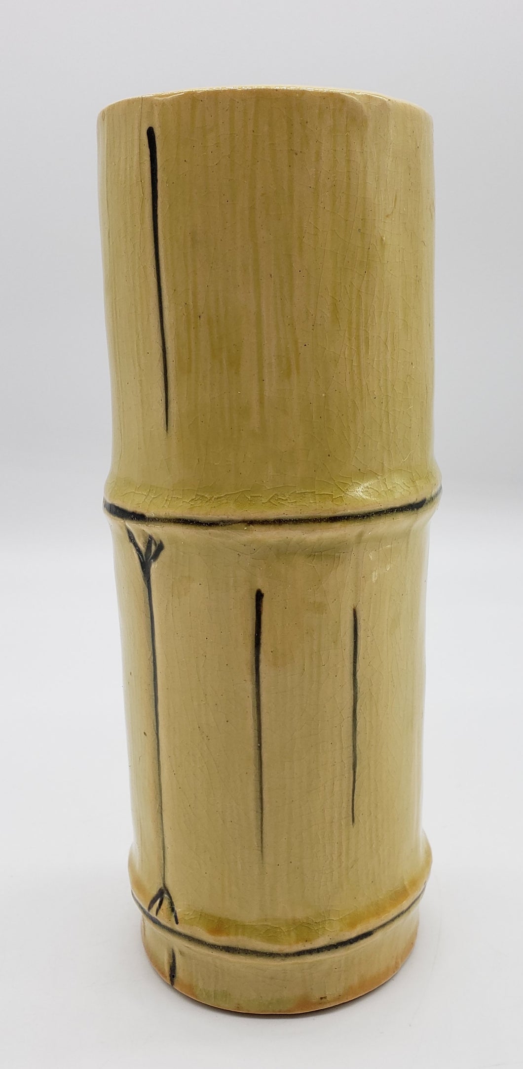 Bamboo Ceramic Tiki Mug