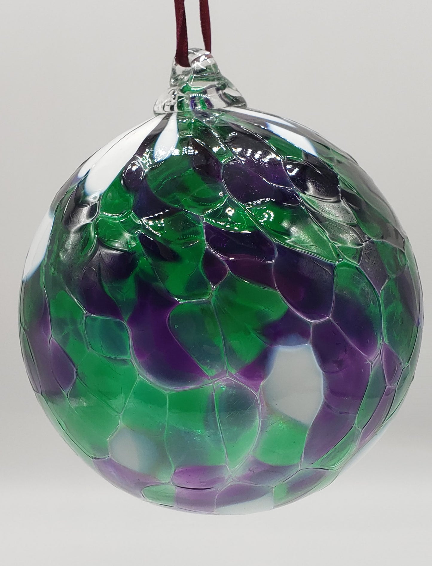 Hand Blown Glass Suncatcher