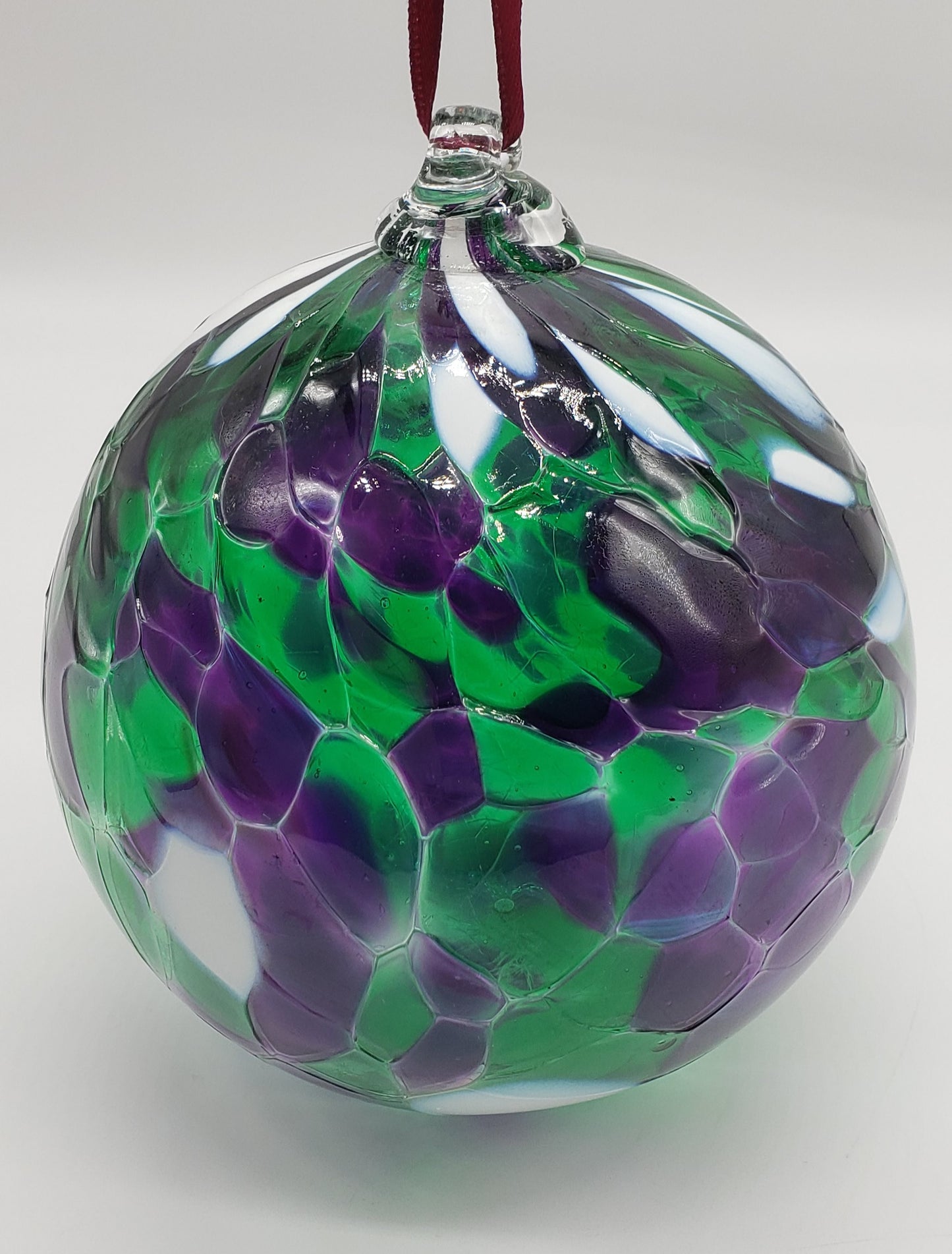 Hand Blown Glass Suncatcher