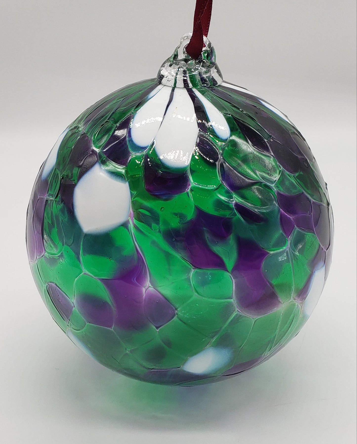 Hand Blown Glass Suncatcher