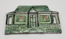 Load image into Gallery viewer, Fairfield Pottery Green House Wall Decor Plaque
