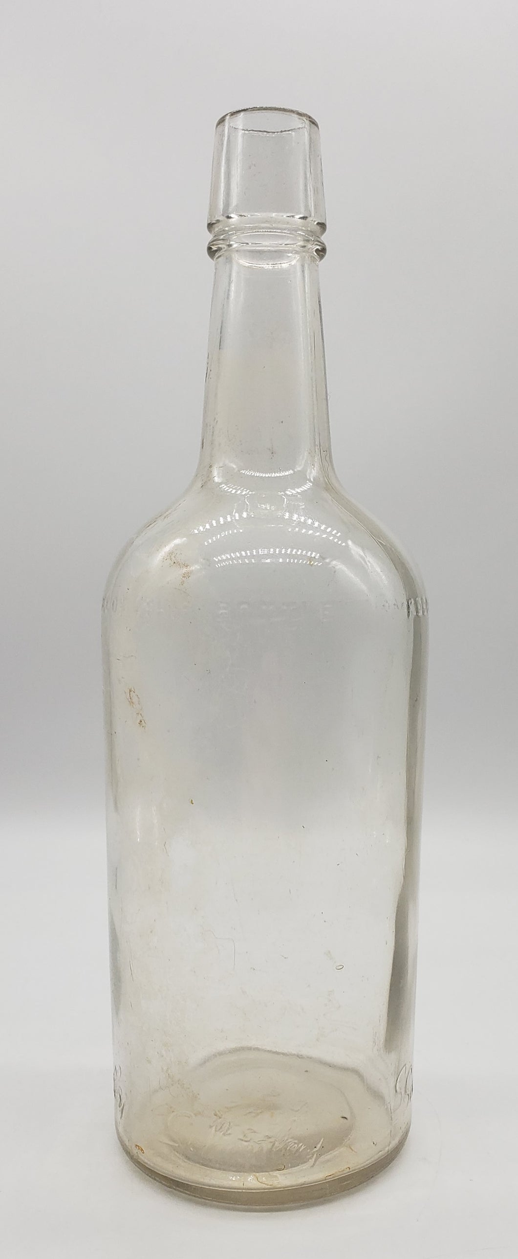 Schenley Bottle Embossed Bottle EMPTY