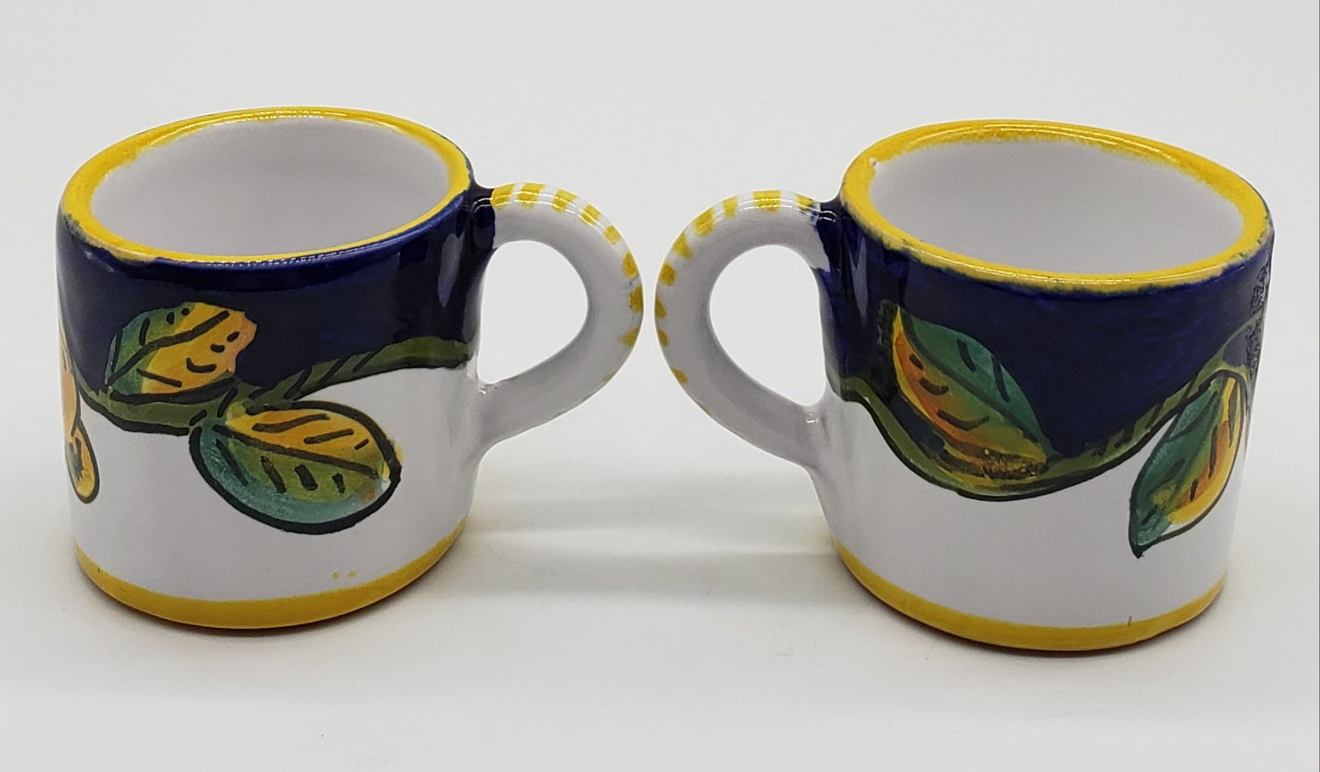 Italian pottery limoncello cup