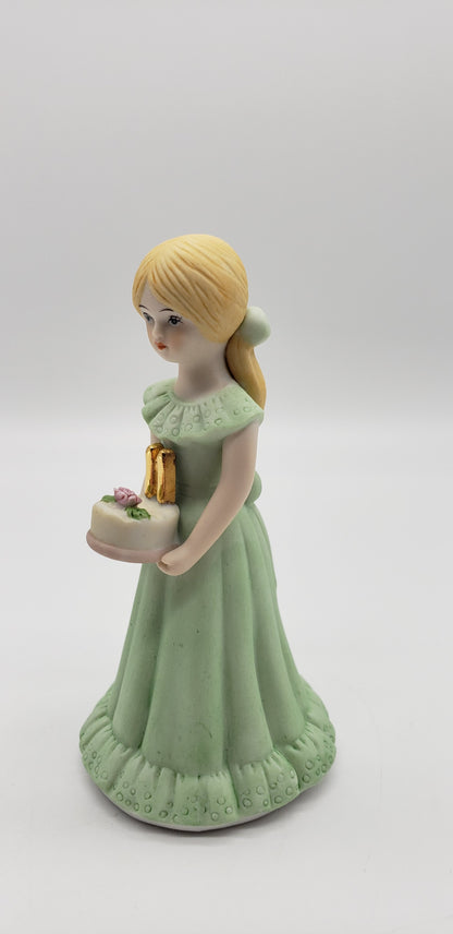 Enesco Birthday Growing Up Girl Figurines