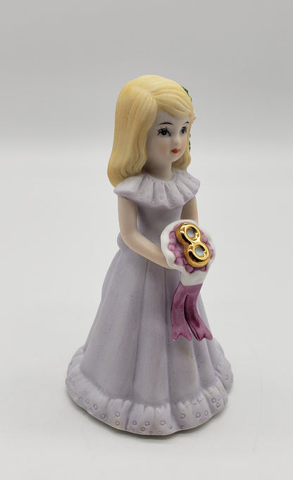 Enesco Birthday Growing Up Girl Figurines