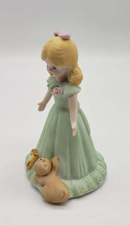 Enesco Birthday Growing Up Girl Figurines