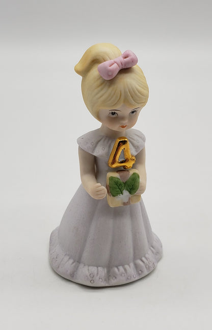 Enesco Birthday Growing Up Girl Figurines