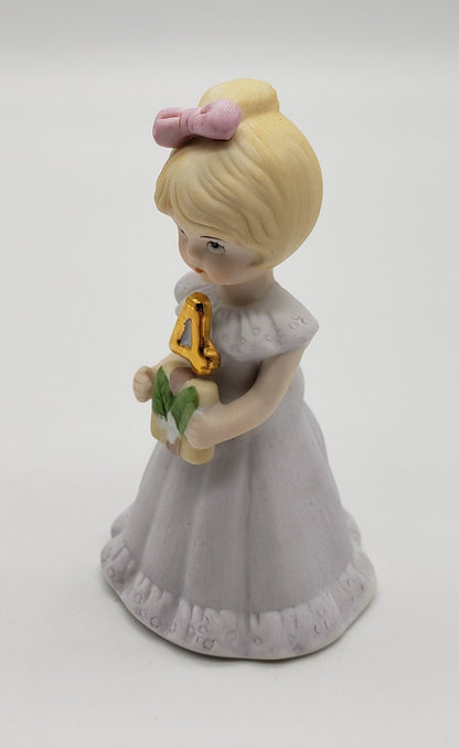 Enesco Birthday Growing Up Girl Figurines