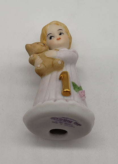 Enesco Birthday Growing Up Girl Figurines