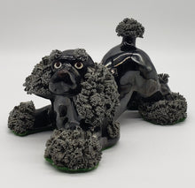 Load image into Gallery viewer, Arnart Porcelain Black Spaghetti Poodle Dog Figurine
