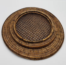Load image into Gallery viewer, LA JOLLA ROUND RATTAN CHARGER PLATE

